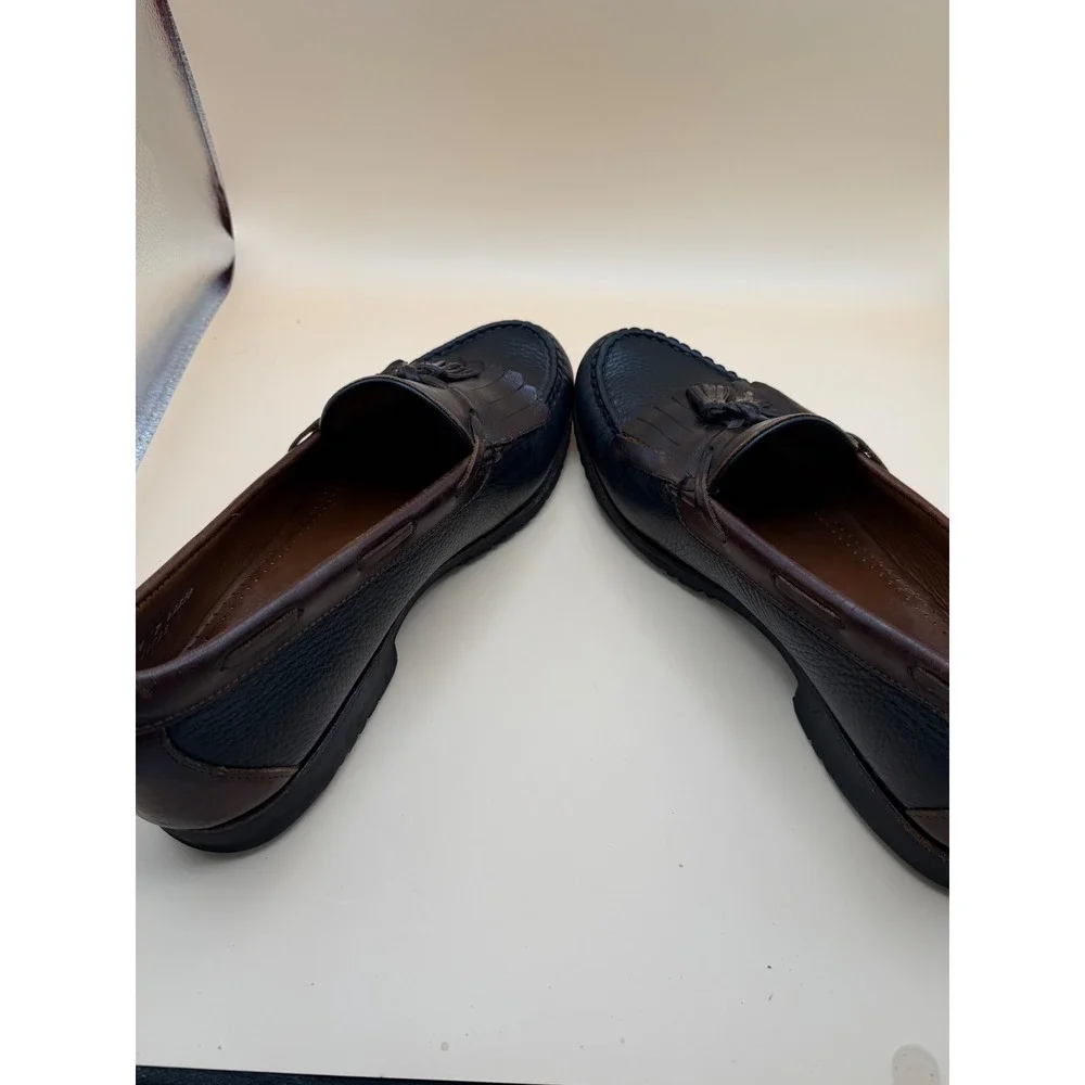 Allen Edmonds Nashua Mens Tassel Kiltie Loafers Two Tone  display picture 2